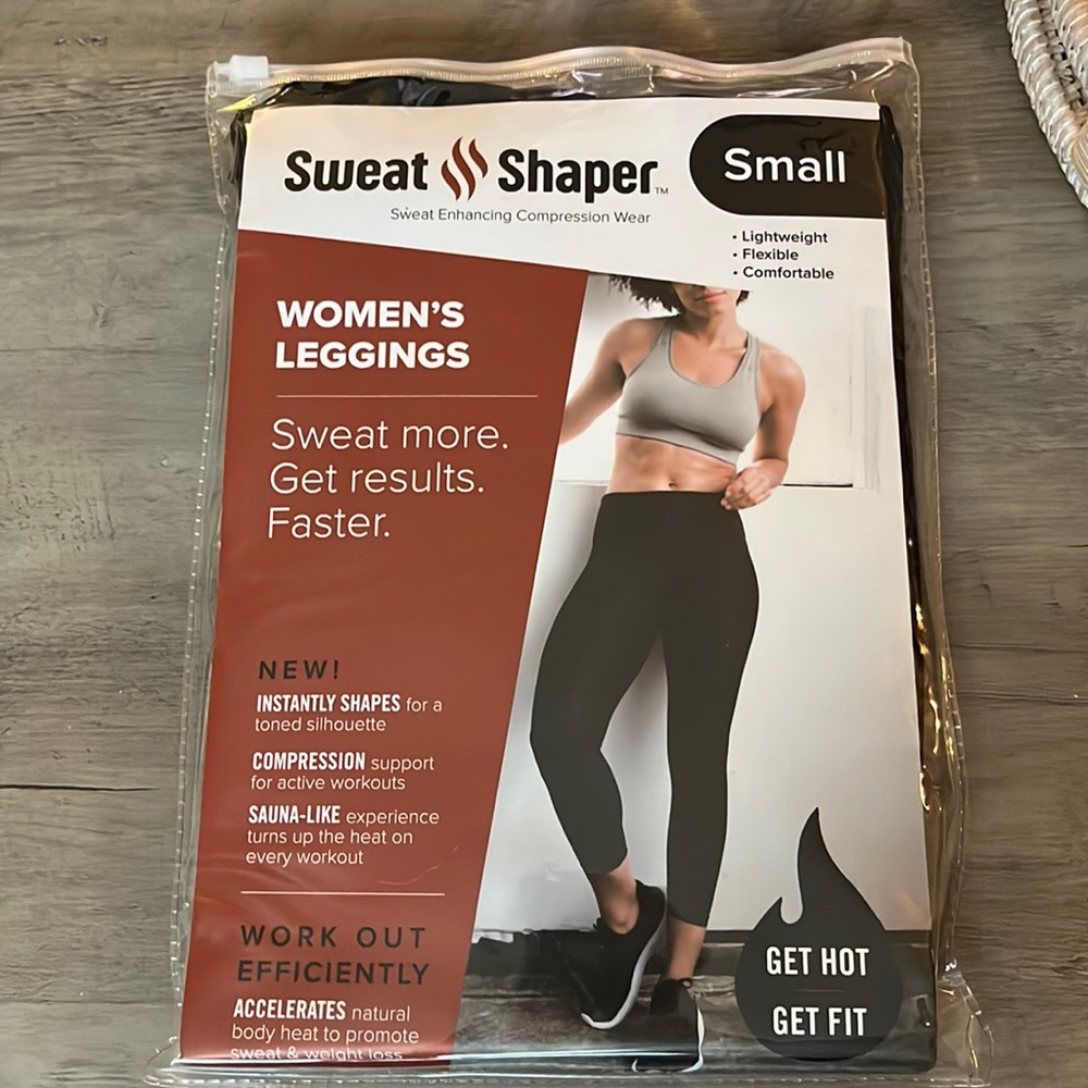 NEW with Tags Sweat Shaper Leggings. Size Small